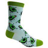 Women's Avocardio Socks Funny Avocado Fitness Healthy Fats Novelty Workout Footwear