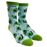 Women's Avocardio Socks Funny Avocado Fitness Healthy Fats Novelty Workout Footwear