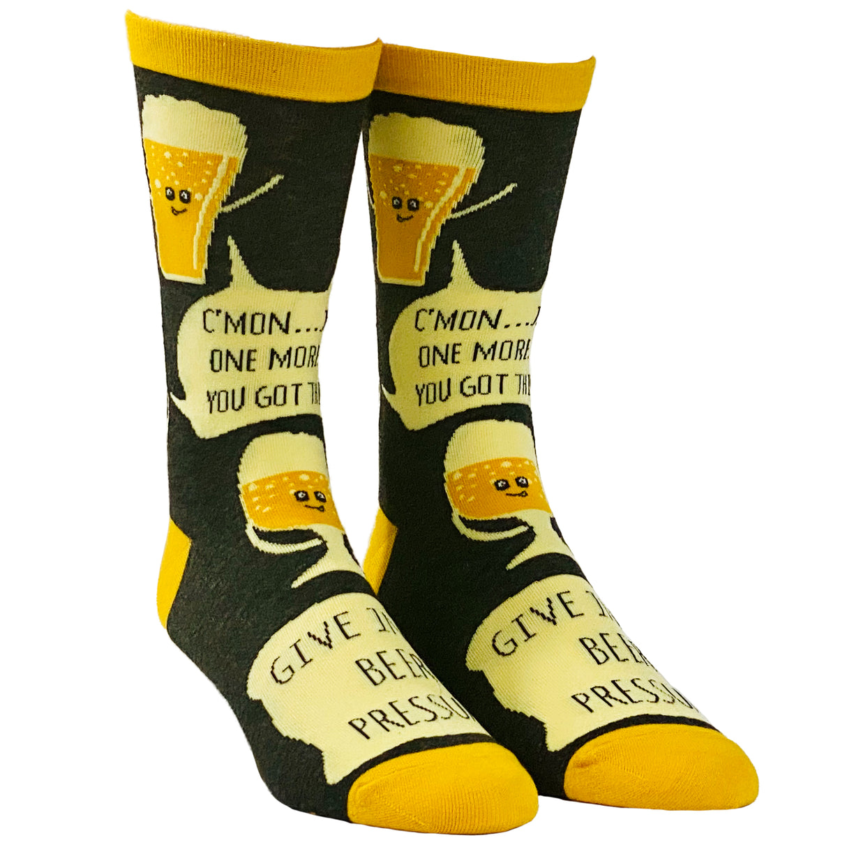 Men's Beer Pressure Socks Funny Party Drinking Craft Beer Lover Novelty Footwear