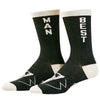 Men's Best Man Socks Funny Wedding Groomsman Tuxedo Gift For Best Man Novelty Footwear
