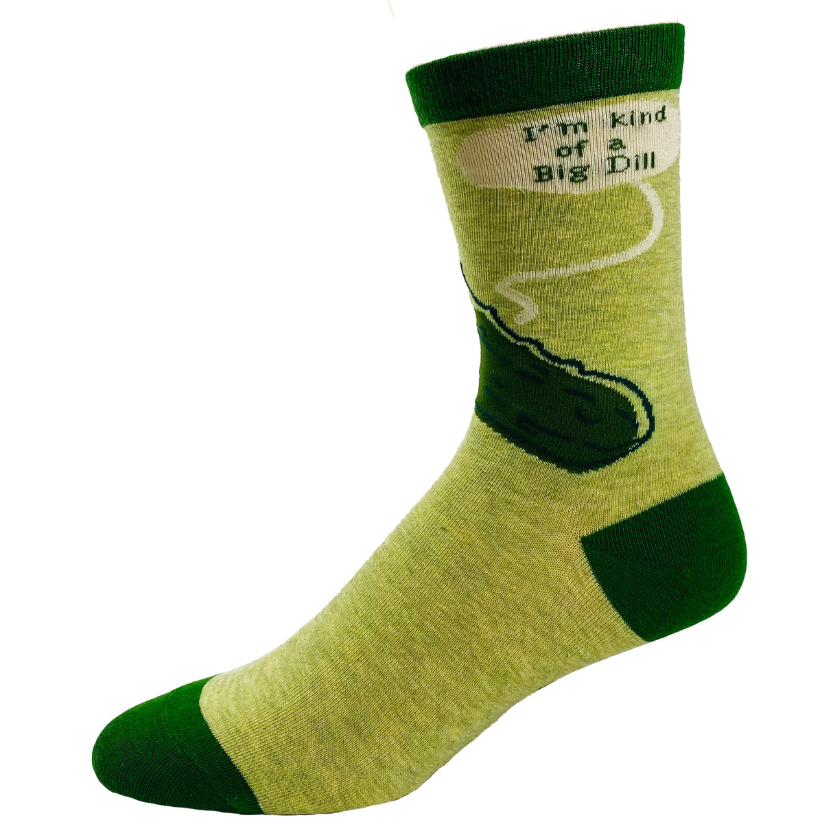 Youth I'm Kind of A Big Dill Socks Funny Pickle Graphic Novelty Footwear