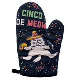 Cinco De Meow Oven Mitt Funny Taco Cat Mexican Cerveza Kitchen Glove