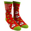 Men's Colorado Cookies Are Santa's Favorite Socks Funny Christmas Weed 420 Marijuana Footwear