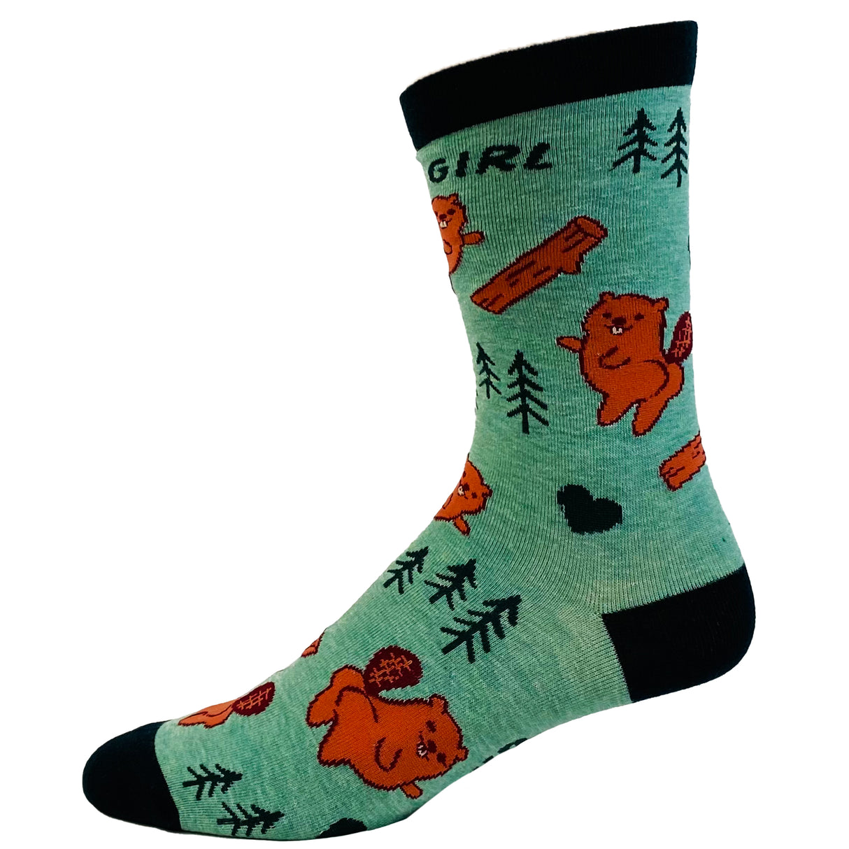 Women's Dam Girl Socks Funny Damn It Beaver Dam Novelty Saying Quote Footwear