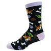 Women's My Dog And I Talk Shit About You Socks Funny Pet Puppy Dog Lover Graphic Footwear