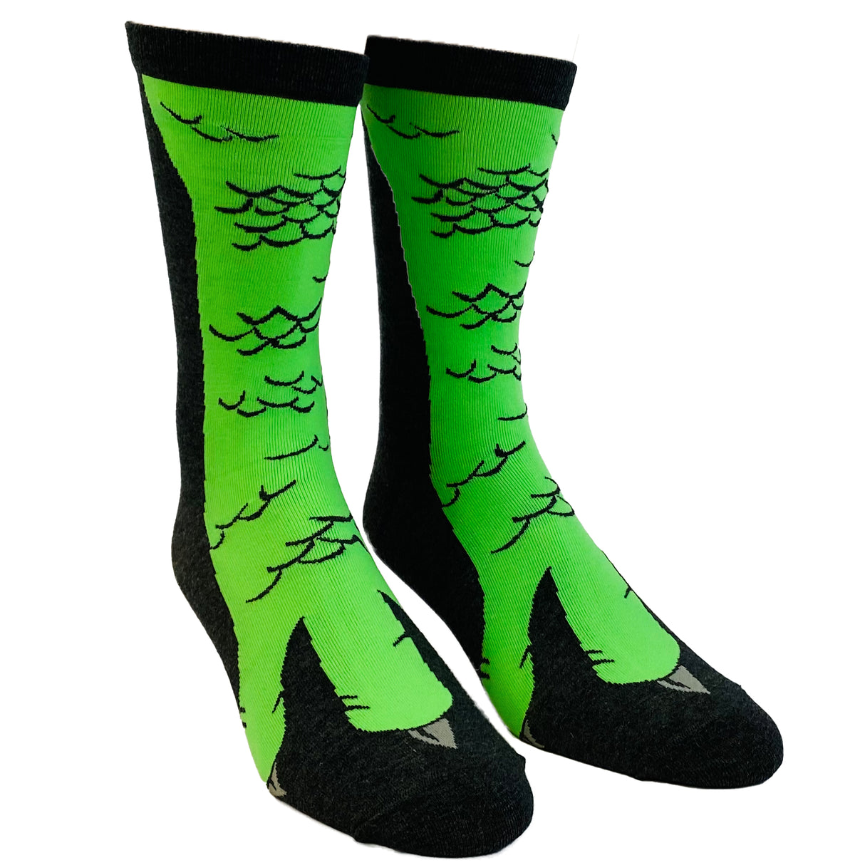 Men's Dinosaur Foot Socks Funny Jurassic T-Rex Dino Lover Novelty Footwear