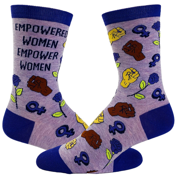 Women's Empowered Women Empower Women Socks Girl Power Novelty Footwear