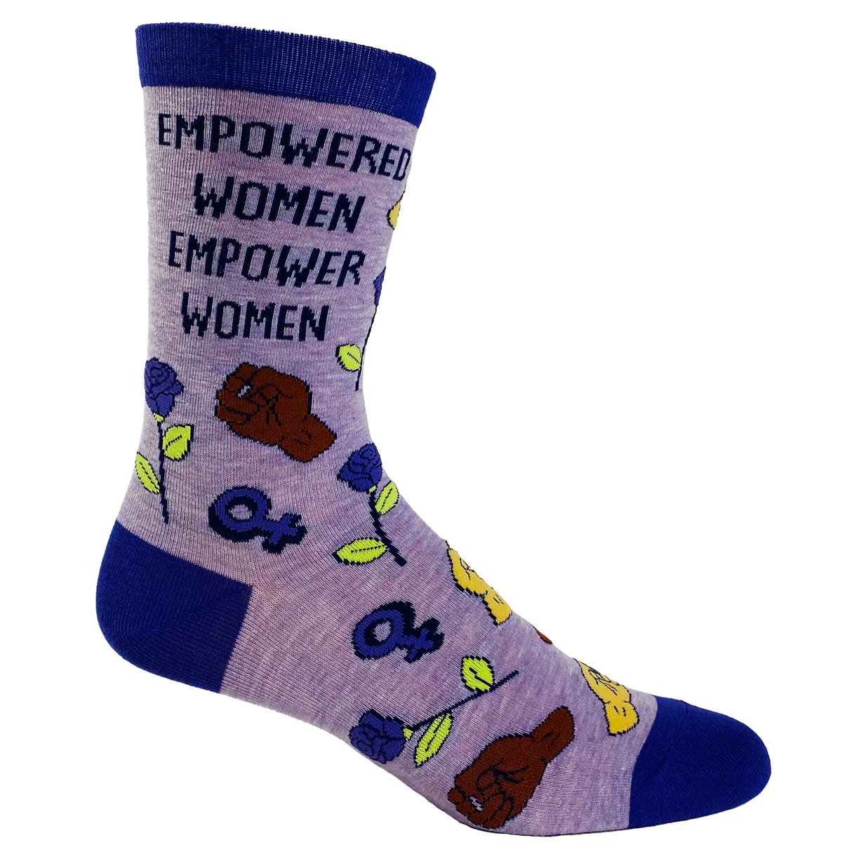 Women's Empowered Women Empower Women Socks Girl Power Novelty Footwear