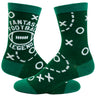 Youth Fantasy Football Legend Socks Funny Nerdy Sports Team Graphic Footwear