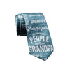 My Favorite People Call Me Grandpa Necktie Funny Father's Day Gift For Grandfather Novelty Tie
