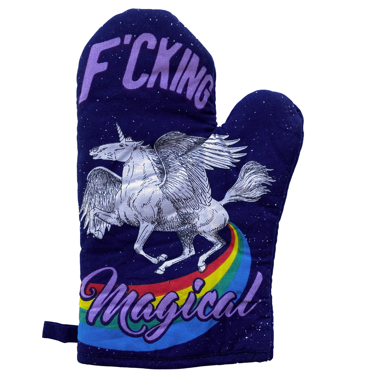 Fcking Magical Oven Mitt Funny Mythical Unicorn Horse Kitchen Glove