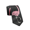 Flamingo Necktie Funny Tropical Pink Bird Novelty Graphic Office Wedding Tie