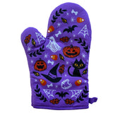 Halloween Oven Mitt Cute Festive Jack-O-Lantern Spooky Candy Corn Kitchen Glove