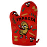 Impasta Oven Mitt Funny Noodle Disguise Imposter Hilarious Graphic Novelty Kitchen Glove