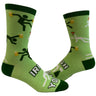 Men's Irish Yoga Socks Funny St. Patrick's Day Drinking Party Novelty Footwear