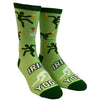 Men's Irish Yoga Socks Funny St. Patrick's Day Drinking Party Novelty Footwear