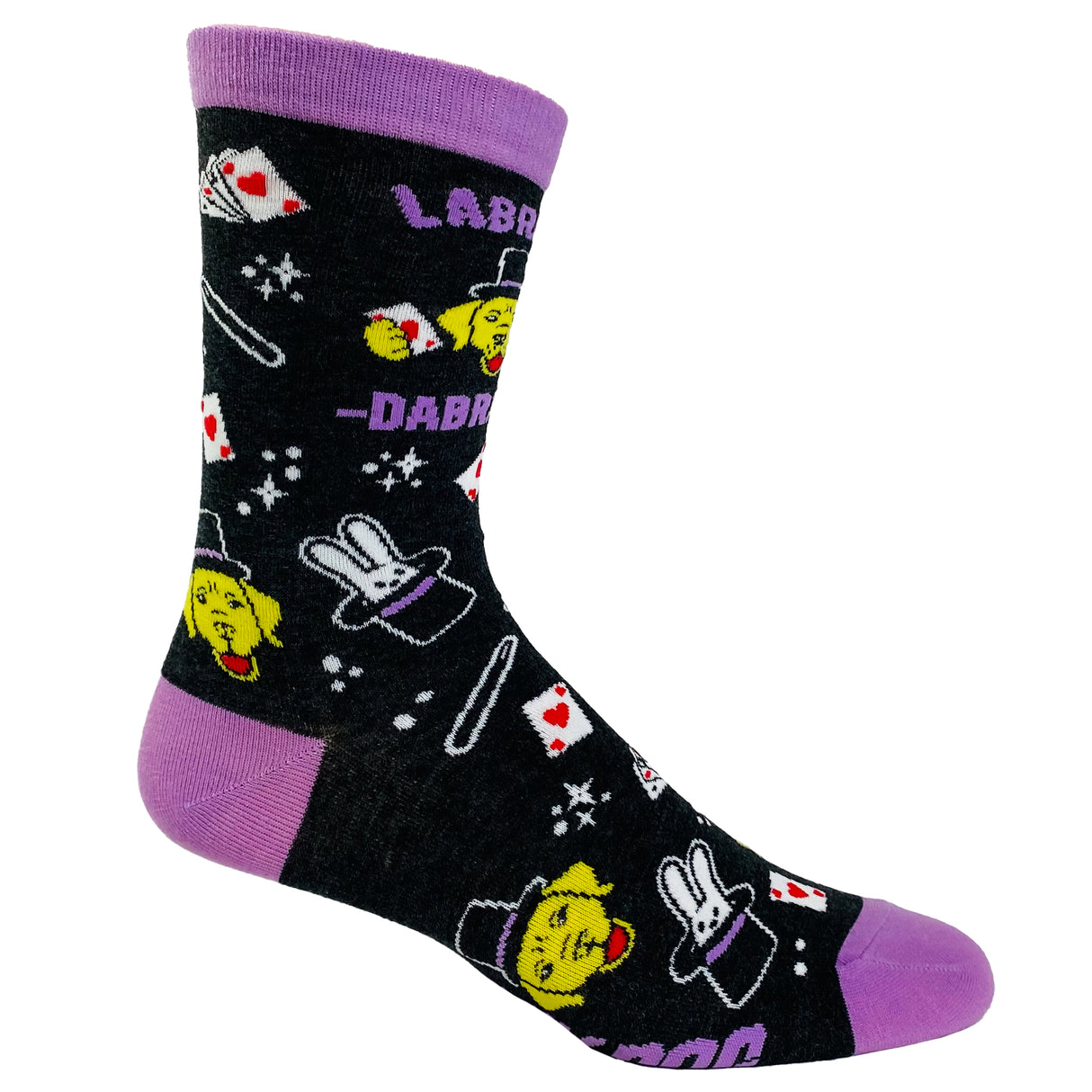 Women's Labracadabra Socks Funny Labrador Magic Footwear For Pet Dog Lover