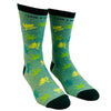 Men's I Love A Good Herb Socks Funny 420 Marijuana Legalize Weed Novelty Footwear
