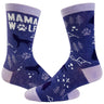 Women's Mama Wolf Socks Funny Camping Mother's Day Novelty Footwear