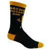 Men's Nacho Average Dad Socks Funny Cinco De Mayo Sombrero Novelty Footwear