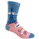 Women's Oui Oui French Bulldog Socks Funny Sarcastic Pet Puppy Lover Novelty Dog Footwear