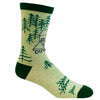 Men's Outdoorsy Socks Funny Camping Forest Woods Nature Novelty Footwear