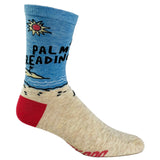 Women's Palm Reading Socks Funny Sarcastic Vacation Book Lover Saying Quote Footwear