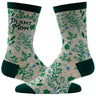 Women's Plant Mom Socks Funny Gardening Flowers Herbs Growing Novelty Graphic Footwear