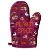 Pugkin Spice Oven Mitt Funny Fall Autumn Pumpkin Spice Latte Dog Love Pug Kitchen Glove