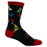 Men's Science Like Magic But Real Socks Funny Nerdy Chemistry Sarcastic Graphic Footwear