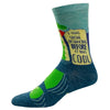 Men's I Was Social Distancing Before It Was Cool Socks Funny Loch Ness Monster Novelty Footwear