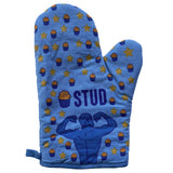 Stud Muffin Oven Mitt Funny Fitness Workout Cooking Baking Hottie Kitchen Glove