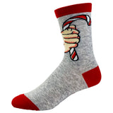 Women's Suck It Socks Funny Christmas Candycane Sarcastic Holiday Party Graphic Footwear