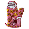 You Make Me So Hot Oven Mitt Funny Baking Cookies Novelty Kitchen Glove