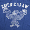 Americaaaw Mens Fitness Tank  Funny 4th Of July Merica Bald Eagle Beer Drinking Graphic Party Shirt