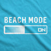 Mens Beach Mode Fitness Tank Funny Vacation Holiday Travel Summer Graphic Novelty Tanktop