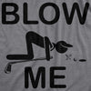 Mens Blow Me Golf Tshirt Funny Sarcastic Putt Putt Sports Graphic Novelty Tee