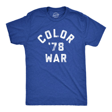 Mens Color War 78 Tshirt Funny Horror TV Graphic Novelty Tee