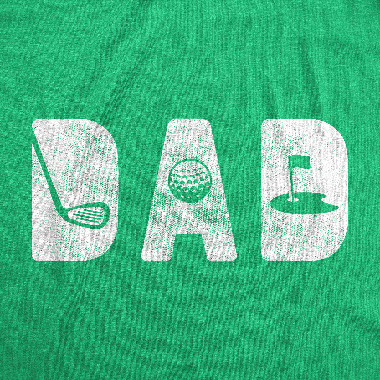 Mens Dad Golf Tshirt Funny Fathers Day Gift For Dad Outdoor Sports Graphic Tee