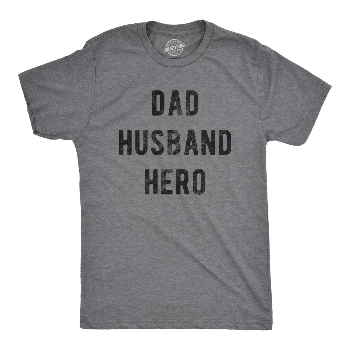 Mens Dad Husband Hero Tshirt Funny Fathers Day Gift For Papa Awesome Pop Graphic Tee