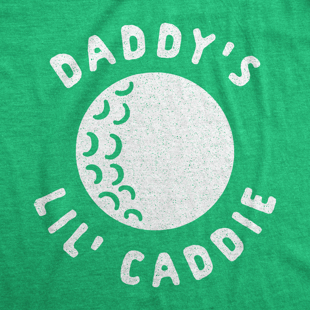 Maternity Daddy's Lil' Caddie Tshirt Funny Golf Lover Baby Announcement Graphic Tee