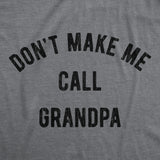 Baby Bodysuit Dont Make Me Call Grandpa Jumper Funny Saying Hilarious Shirt