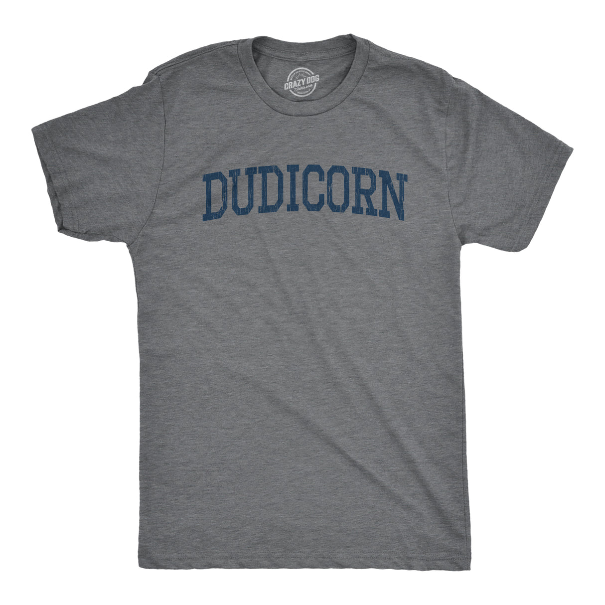 Mens Dudicorn Tshirt Funny Dude Unicorn Mythical Horse Hilarious Graphic Novelty Tee