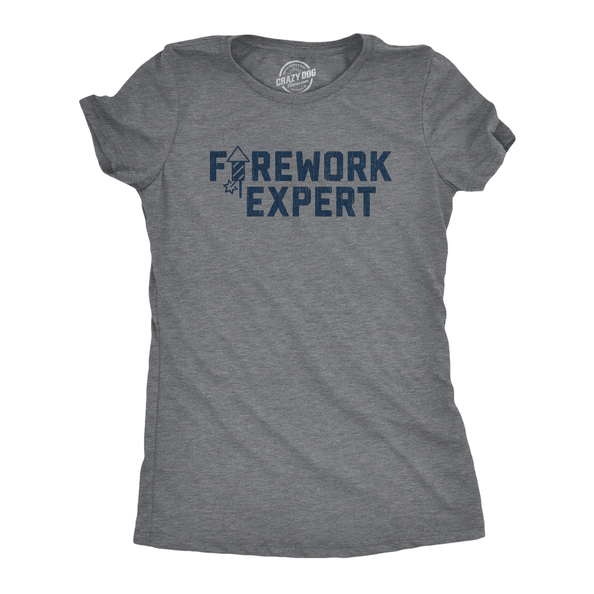 Womens Firework Expert Tshirt Funny 4th Of July Independence Day Graphic Tee