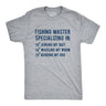 Mens Fishing Master Tshirt Funny Sexual Innuendo Hilarious Gag Gift For Fisherman Tee