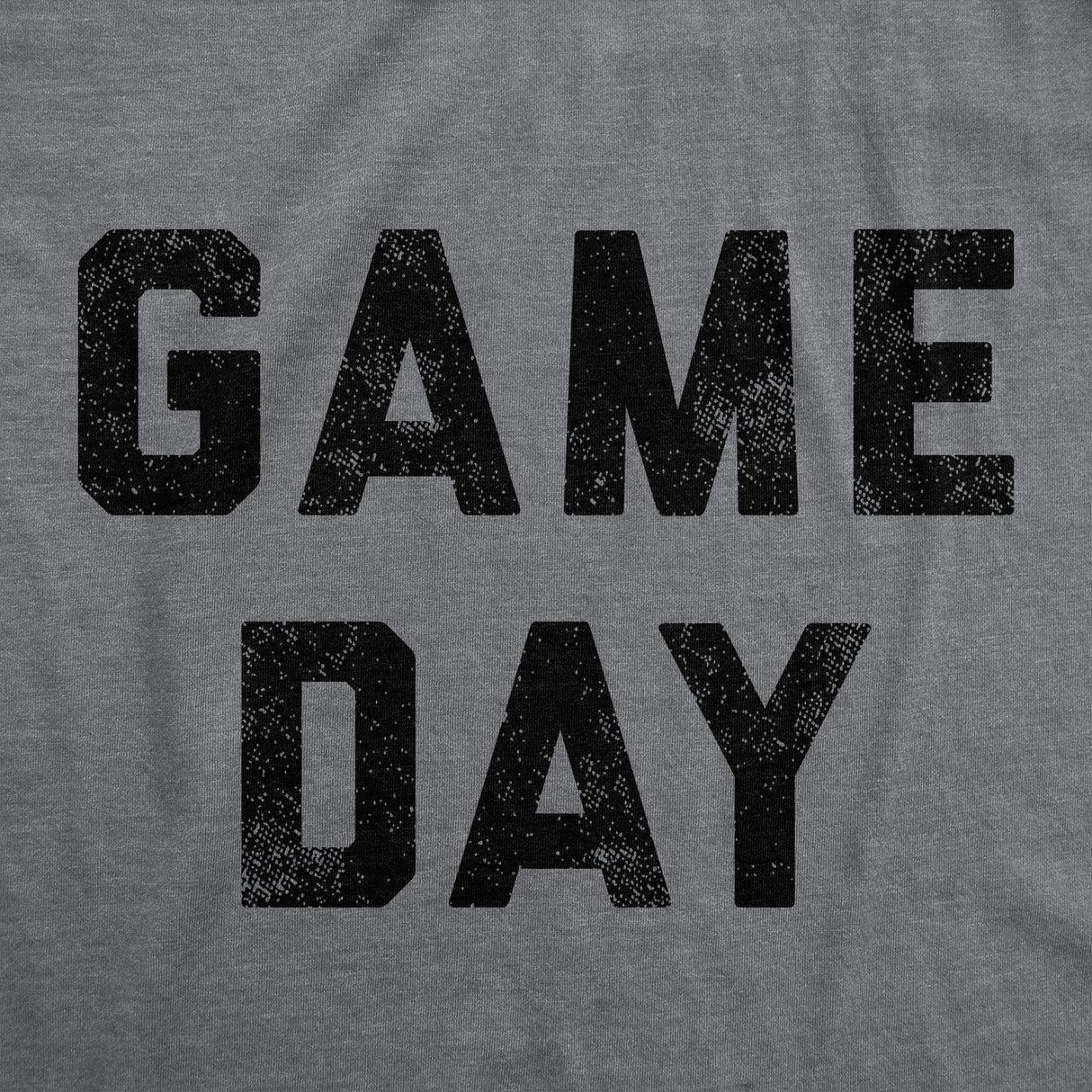 Mens Game Day Tshirt Funny Football Sunday Big Game Sports Graphic Tee