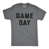 Mens Game Day Tshirt Funny Football Sunday Big Game Sports Graphic Tee