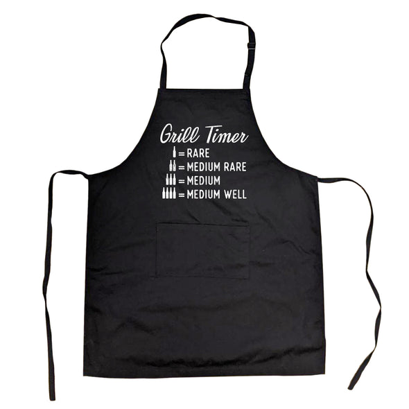 Beer Grill Timer Cookout Apron
