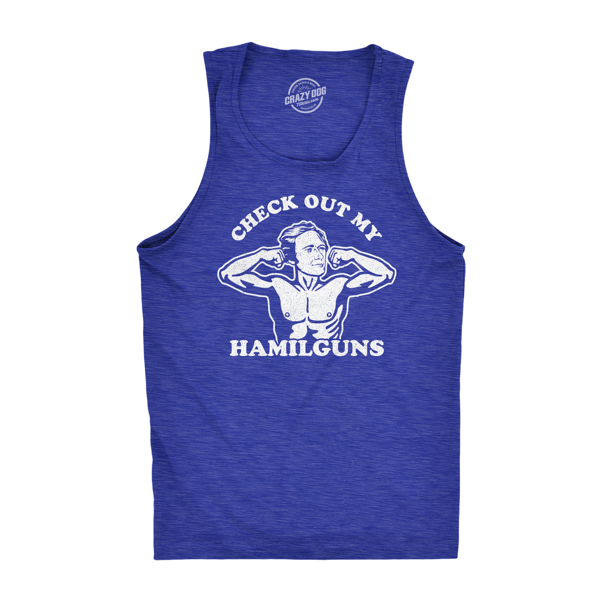 Check Out My Hamilguns Mens Fitness Tank Funny Alexander Hamilton 4th Of July Fitness Novelty Shirt