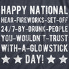 Mens Happy National Fireworks Set Off By Drunk People Day Tshirt Funny 4th Of July Tee
